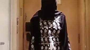 Middle Eastern Woman In Hijab