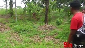Two Brothers Caught Having Sex With Two African Sisters On A Farm In Public