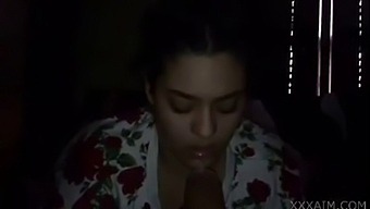 Arab Babe Gives A Deep Blowjob To A Moroccan Man In A Steamy Video