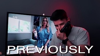 Melanie Hicks, A Busty Milf, Gets Stuck To A Desk And Fucked By Her Horny Stepson In This High-Def Video