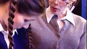 Teacher And Student Explore Lesbian Desires On Camera