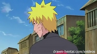 Cartoon Parody Of Naruto Characters Engaging In Public Sex