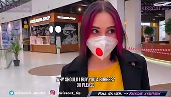 Russian Agent Seduces Student In Changing Room For Outdoor Sex