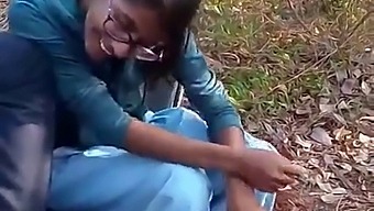 Desi Teacher Swathi Engages In Sexual Activities With Students In A Forest Setting For Financial Gain