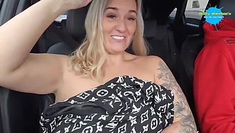 Car Striptease During The Daytime