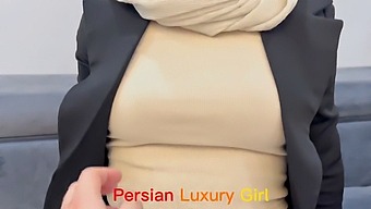 Sensual Pov Experience With A Busty Iranian Beauty