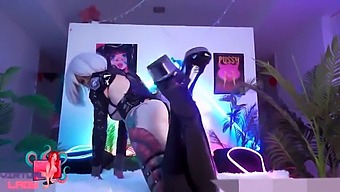 2b, The Insatiable Virtual Girl From Nier Automata, Eagerly Takes On A Massive Member