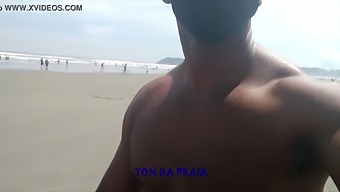 Ton Takes A Morning Stroll On The Beach