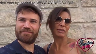 Brunette Charlotte, French Barmaid With Big Natural Tits, Gets Anal Sex
