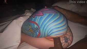 Amateur Olivia Enjoys Riding A Black Cock In Rough, Slow Motion