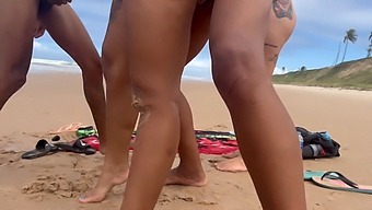 Indulging In Wild Beach Encounters With Unpredictable Men