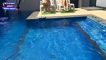 College Party With Hot Students And Pool Cleaners, Lots Of Oral Sex And Analingus.